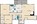 1,146 sq. ft. N - Sterling floor plan