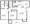 935 sq. ft. B1 floor plan