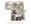 658 sq. ft. A1 floor plan