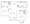 1,124 sq. ft. B2 floor plan