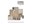 1,244 sq. ft. B4 floor plan