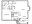 706 sq. ft. Maplewood floor plan