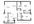 1,112 sq. ft. B2 60% floor plan