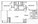 992 sq. ft. 2B2 floor plan