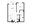 562 sq. ft. Apex Furnished floor plan