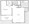 646 sq. ft. floor plan