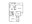 865 sq. ft. A4 floor plan