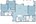 1,338 sq. ft. C2 floor plan