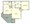 830 sq. ft. C floor plan