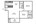 808 sq. ft. B2 Wrangler floor plan