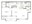 729 sq. ft. Chestnut floor plan