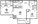 835 sq. ft. B1 floor plan