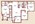 1,251 sq. ft. to 1,257 sq. ft. Mkt floor plan