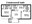 959 sq. ft. E floor plan