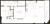 1,258 sq. ft. PH2 floor plan