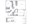 1,042 sq. ft. to 1,148 sq. ft. 2B floor plan