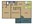 904 sq. ft. D floor plan