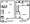 831 sq. ft. D floor plan