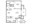 650 sq. ft. A1/80% floor plan