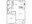 802 sq. ft. A2 floor plan