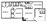 985 sq. ft. E floor plan