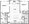 936 sq. ft. Mkt floor plan