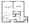 640 sq. ft. A Mkt floor plan