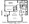 1,037 sq. ft. Belmont W/D floor plan