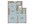 815 sq. ft. A7.1 floor plan