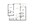 922 sq. ft. B1 30% floor plan