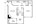 760 sq. ft. A1 floor plan