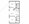 860 sq. ft. B1 floor plan