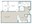 729 sq. ft. Laguna floor plan