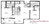 987 sq. ft. 60% floor plan