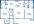 1,034 sq. ft. Yellowstone floor plan