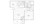 644 sq. ft. B floor plan