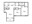 850 sq. ft. B1 floor plan