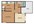 504 sq. ft. Crown Valley floor plan