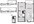 652 sq. ft. A1 floor plan