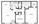 788 sq. ft. B1 floor plan