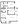1,192 sq. ft. E floor plan