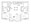 794 sq. ft. 2x2 A floor plan