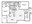 1,160 sq. ft. B1 floor plan