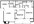 1,036 sq. ft. floor plan