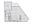 892 sq. ft. A6 floor plan