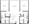 1,051 sq. ft. to 1,104 sq. ft. B1-A Alt floor plan