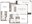 1,255 sq. ft. B3 floor plan