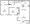 1,101 sq. ft. B1 floor plan
