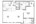 733 sq. ft. A2/30% floor plan