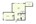 648 sq. ft. B4 floor plan